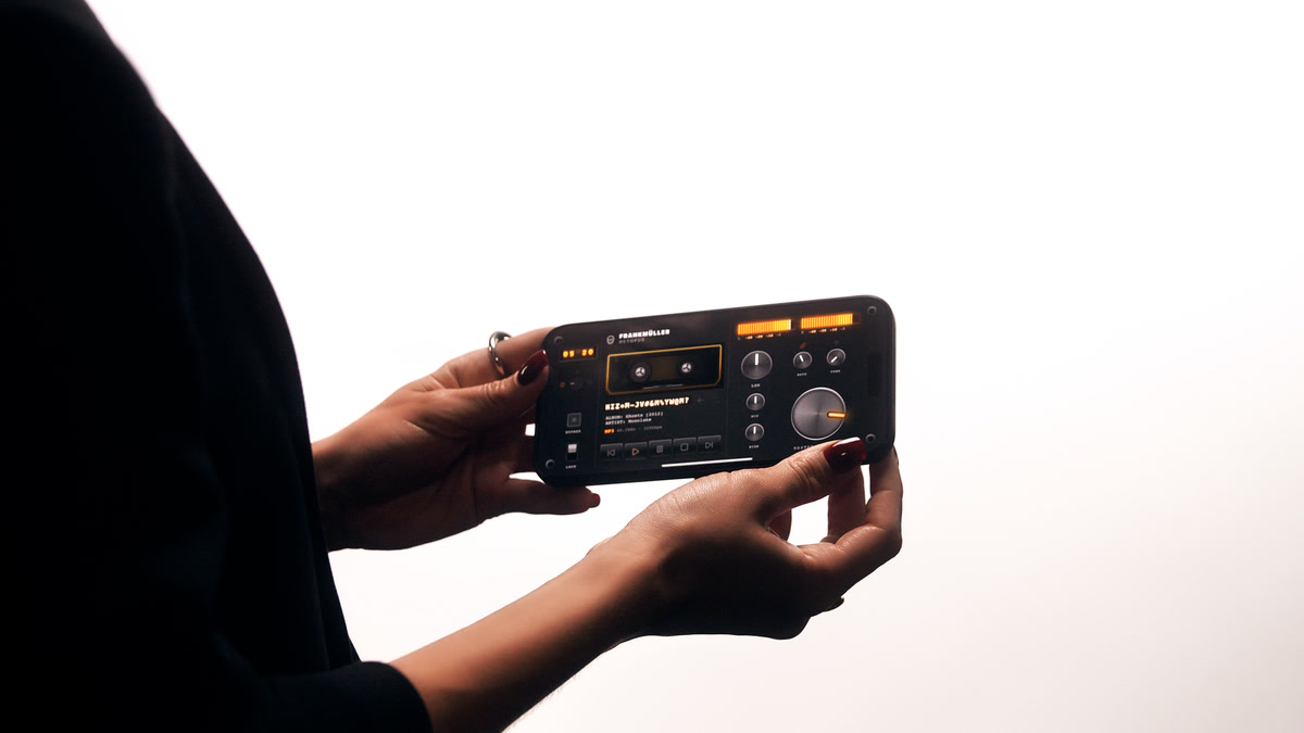Built a cassette-player-like digital audio player for iOS. Lossless files, fully offline, highly ske